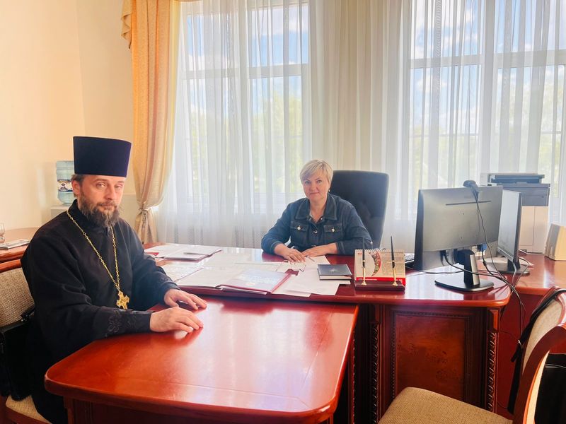 Рабочая встреча состоялась в Администрации Октябрьского района