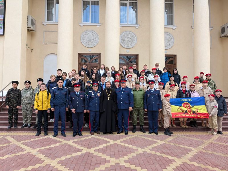 В Октябрьском районе подписано Соглашение о сотрудничестве между Юнармией и казачеством
