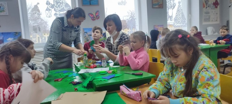 Подготовка к Рождеству в храме Святителя Тихона Задонского п. Тарасовский