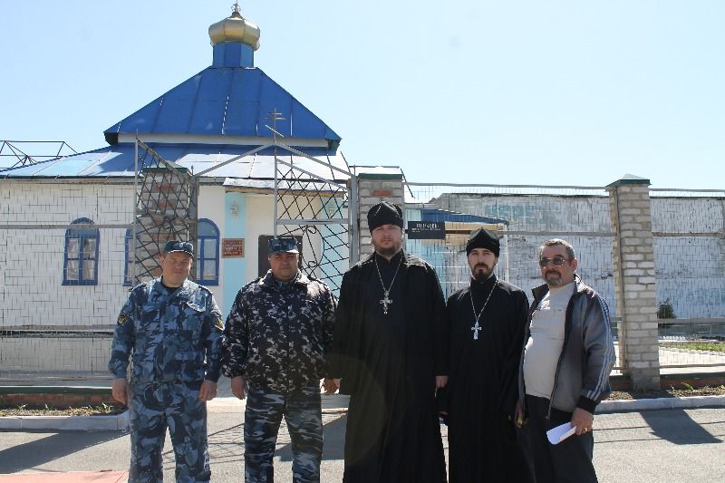 В исправительной колонии № 1 пос. Трудовой состоялась деловая встреча духовенства Зверево-Никольского благочиния с руководством зоны