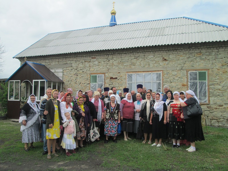 Совершено малое освящение нового храма апостола и евангелиста Иоанна Богослова в с. Кутейниково