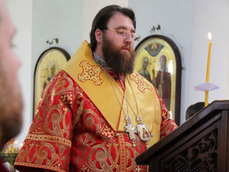 В канун празднования дня памяти священномученика Ермогена, патриарха Московского и всея Руси, чудотворца епископ Игнатий совершил всенощное бдение