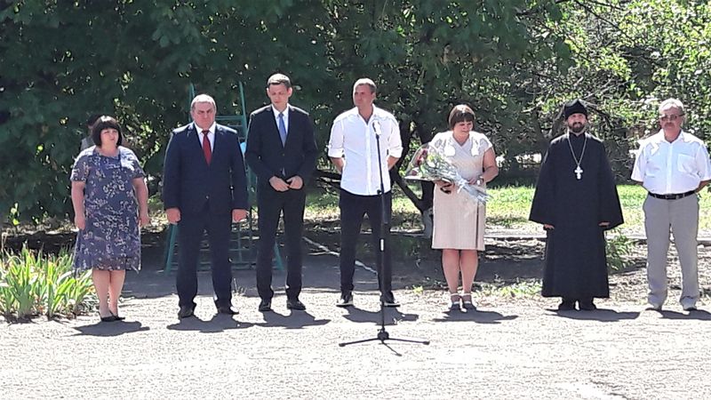 В поселке Горный состоялось открытие государственного бюджетного общеобразовательного учреждения Ростовской области «Красносулинская школа-интернат спортивного профиля»