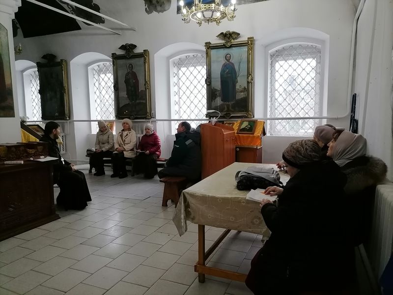 В Верхнедонском благочинии в 2026 году продолжились занятия библейских групп   