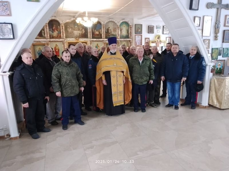 В Свято-Никольском храме хутора Тубянского прошла панихида по жертвам геноцида казачества