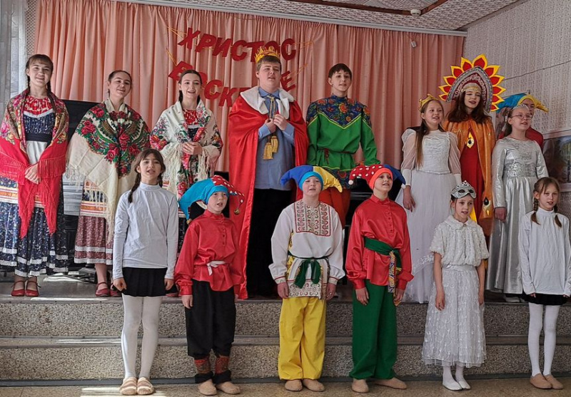 В поселке Майском прошел Пасхальный утренник