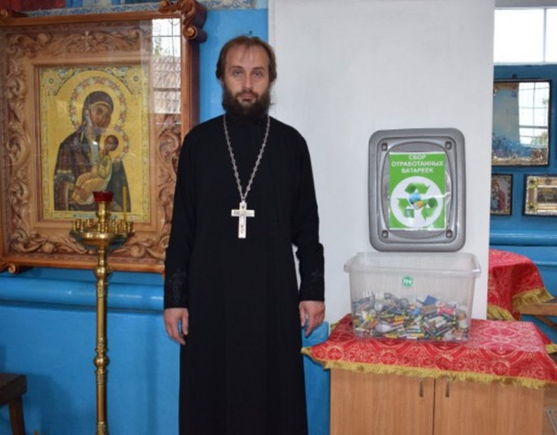 Реализация экологического проекта «Божий мир» в храме Архистратига Михаила пос. Каменоломни