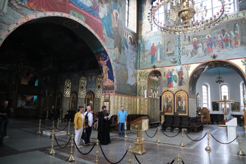 Покровский кафедральный собор посетил Президент Союза тхэквондо России Анатолий Константинович Терехов