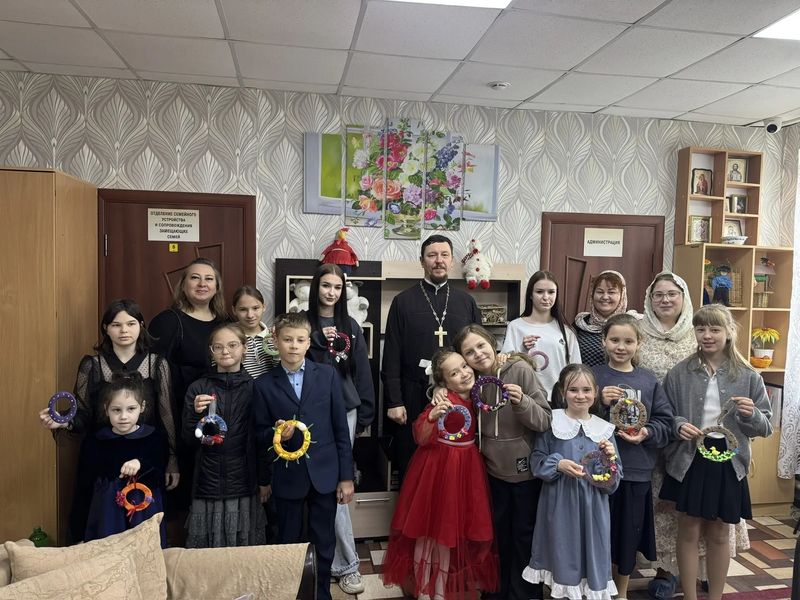 Праздник святых жен-мироносиц в детском доме