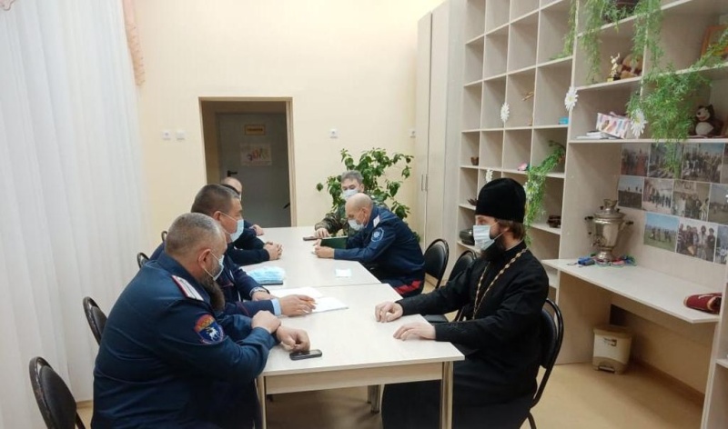 Протоиерей Сергий Яценко принял участие в Совете атаманов Юртового казачьего общества «Нижнедонской Юрт»