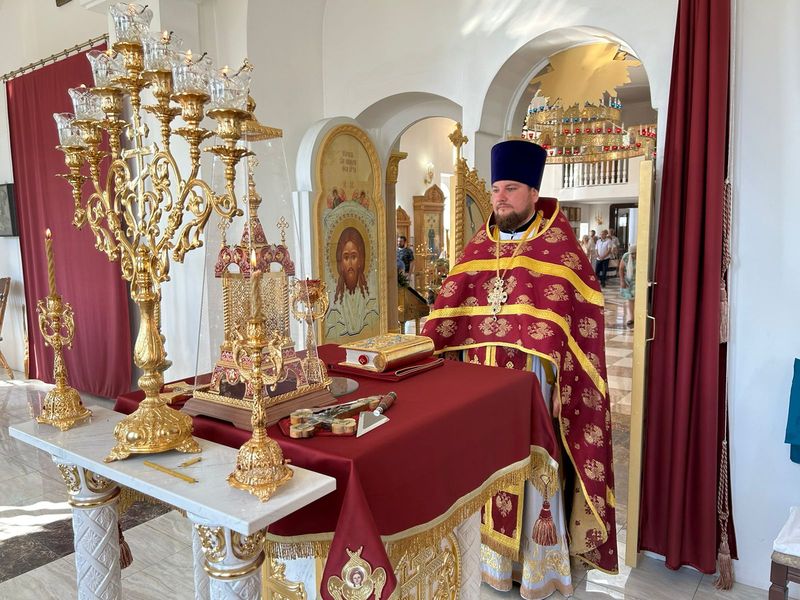 Державный храм города Донецка торжественно отметил престольный праздник