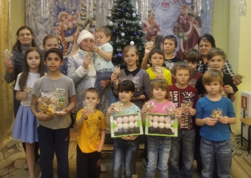 Святки в детском приюте «Огонек»