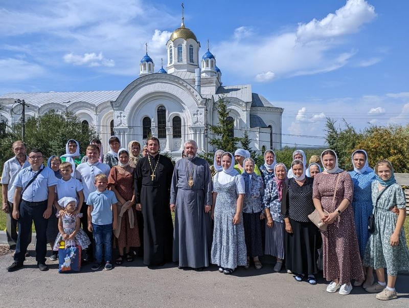 Прихожане храма Иоанна Предтечи совершили паломническую поездку в монастырь Волгоградской митрополии