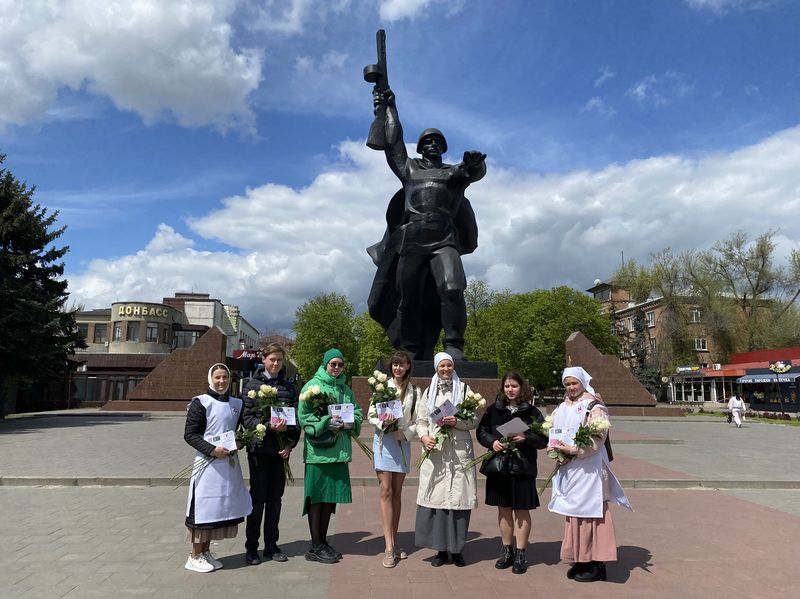 В Шахтах прошла миссионерская акция, приуроченная к празднику святых жен-мироносиц