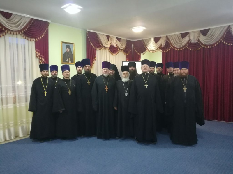 В городе Шахты состоялось собрание духовенства Александровск-Грушевского благочиния