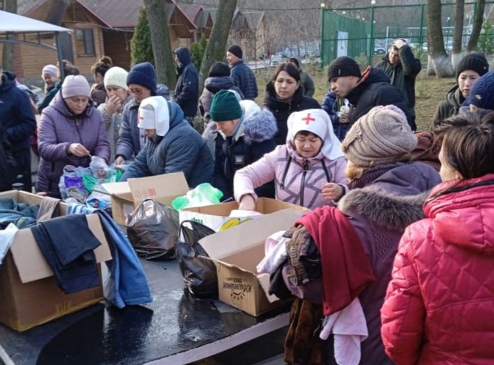 Донецкое сестричество окормляет вынужденных переселенцев