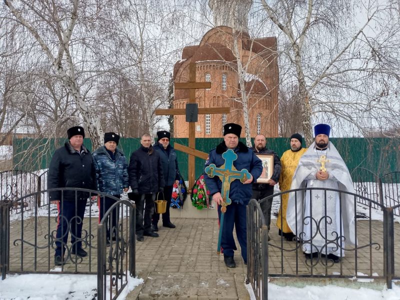 Протоирей Игорь Жевердан принял участие в митинге памяти погибших воинов-интернационалистов в праздник Сретения Господня