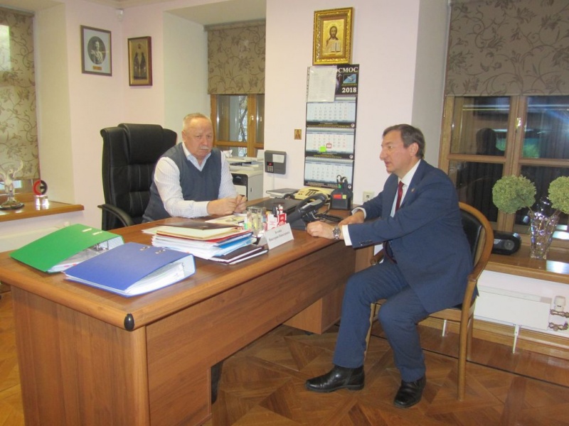 Состоялась встреча епархиального древлехранителя и секретаря Императорского Православного Палестинского Общества