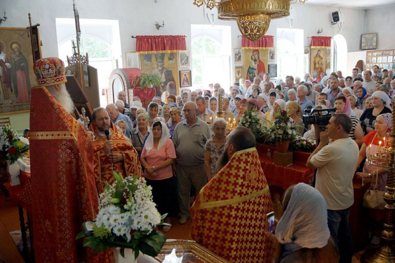 В день празднования памяти великомученика и целителя Пантелеимона в храме вмч. Пантелеимона г. Миллерово состоялись праздничные торжества, посвященные престольному дню