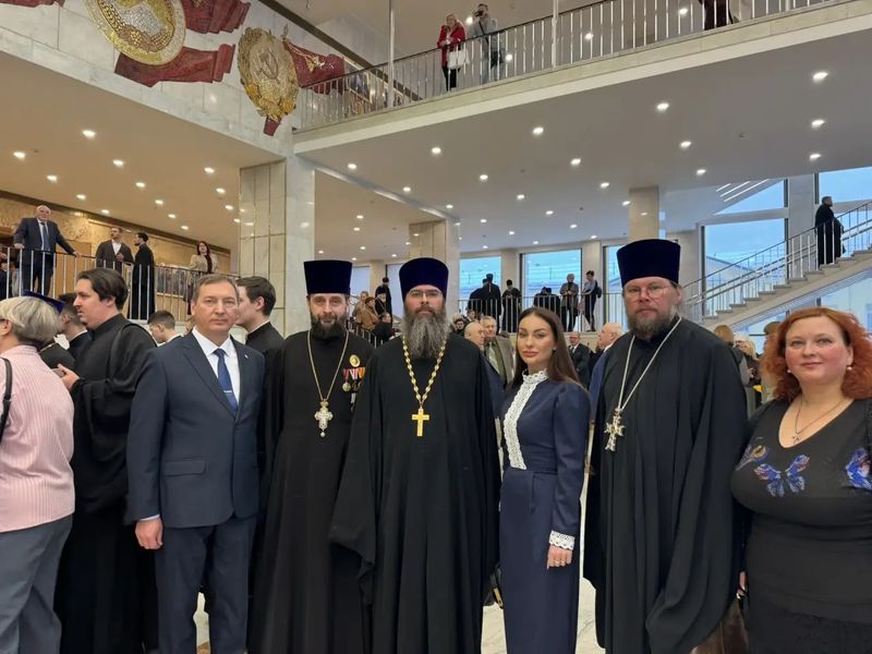 Делегация Шахтинской епархии приняла участие в XXXIV Рождественских образовательных чтениях в Москве