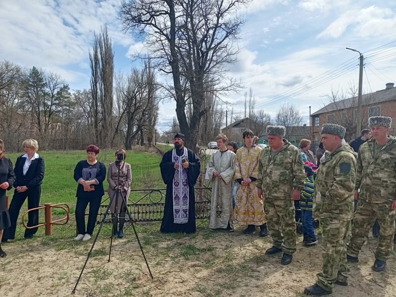 В слободе Позднеевка совершили заупокойную литию по погибшим воинам СВО