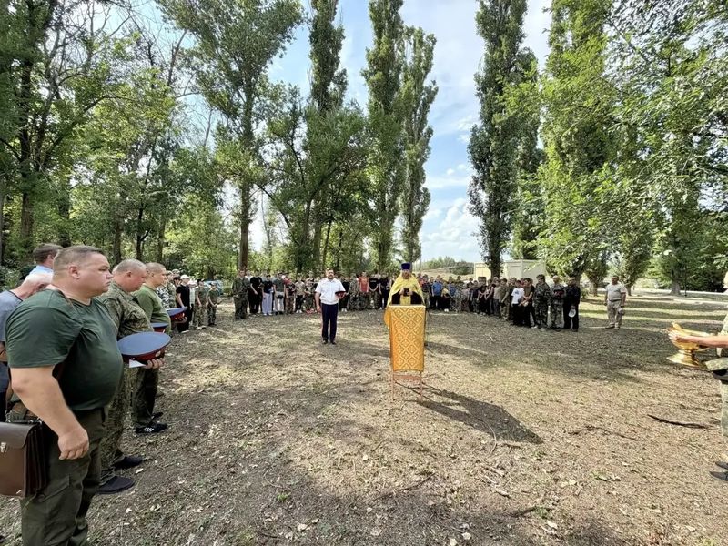 В станице Боковской прошли военно-полевые сборы допризывной казачьей молодежи Верхне-Донского округа