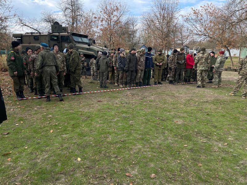 Военно-патриотические сборы в Нижнедонском благочинии