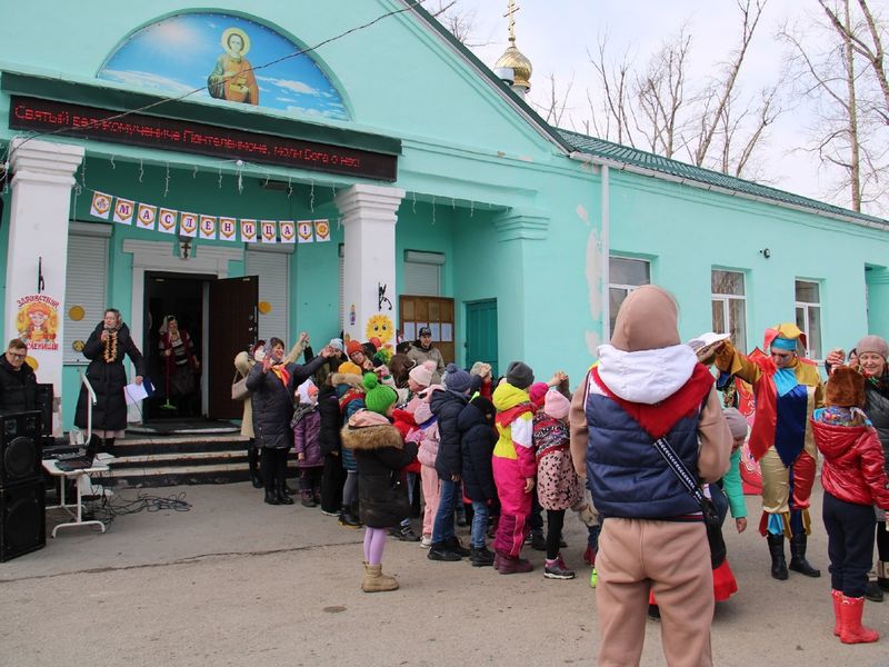 Встретили Масленицу!!!