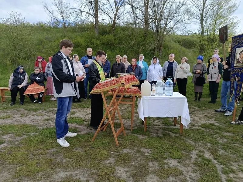 Крестный ход в честь великомученика Георгия Победоносца прошел в станице Каргинской