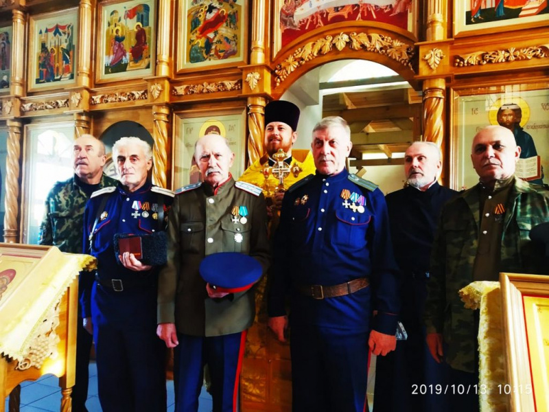 Медалью Казачьей Национальной Гвардии «Наше дело правое» награжден протоиерей Роман Амплеев