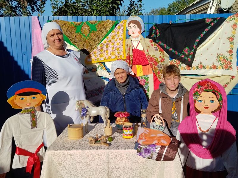 Праздничная фотозона в храме Архистратига Михаила