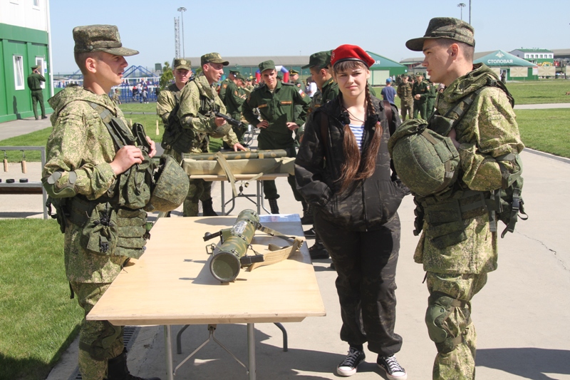 Южный военный округ отметил своё 100-летие. В мероприятии принял участие иеромонах Николай (Наметышев)