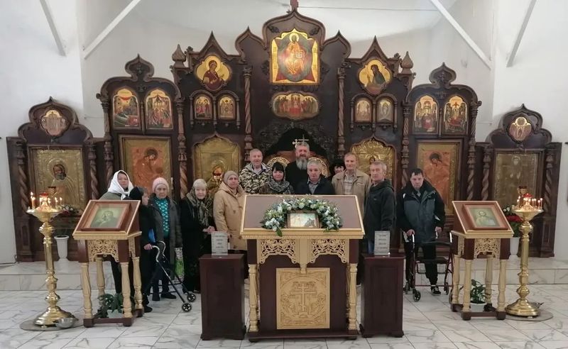 Насельники Центра социального обслуживания Гуково посетили храм преподобномученицы Елисаветы