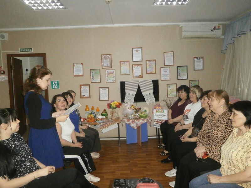 В детском саду «Соловушка» прошло заседание клуба «Свет добра», посвящённое Пасхе