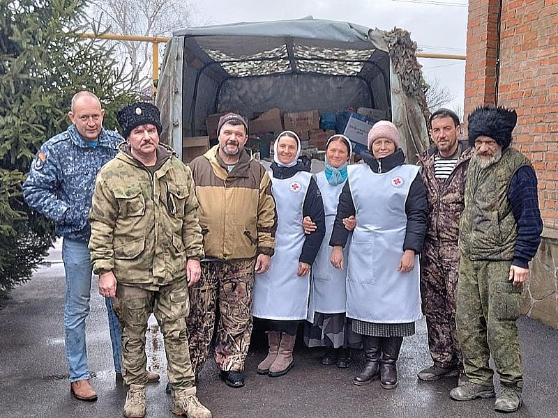 В храме Архистратига Михаила передали гуманитарный груз военнослужащим