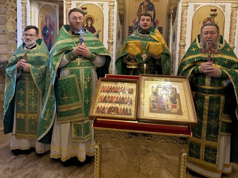 Соборное Богослужение духовенства Чернышевского благочиния