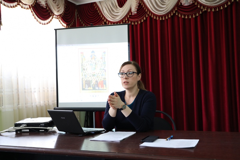 Лекция по истории Русской Православной Церкви в XX столетии прошла в духовно-просветительском центре Шахтинской епархии в рамках курсов повышения квалификации духовенства