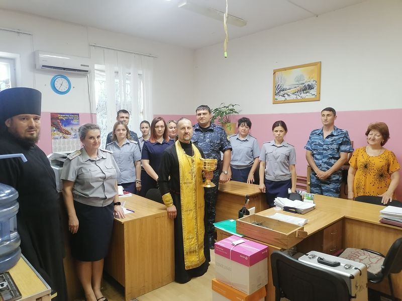 Протоиерей Михаил Борисенко с пастырским визитом посетил Лечебно-исправительное учреждение № 20