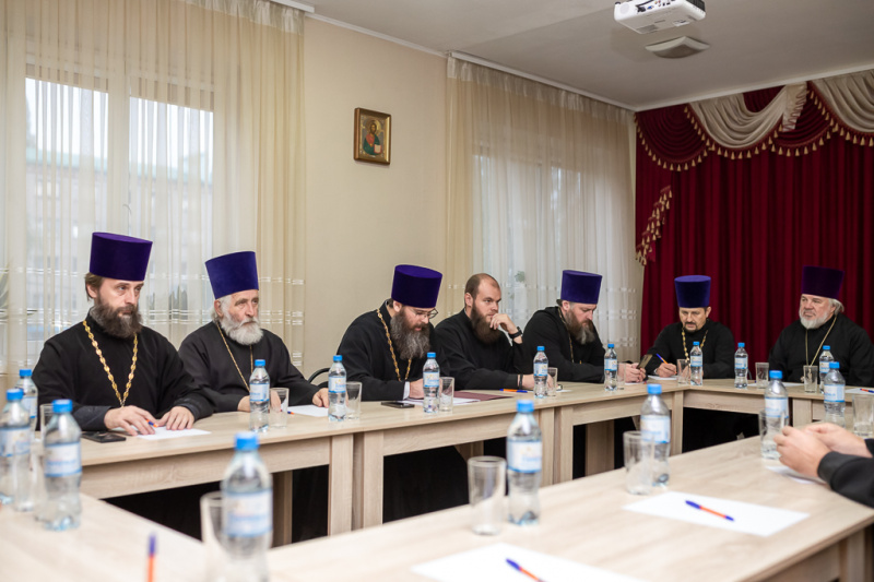 Собрание духовенство Александровск-Грушевского церковного округа