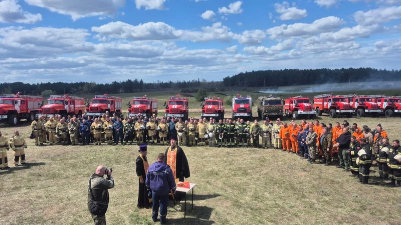 В Ростовской области в преддверии пожароопасного периода прошли ежегодные пожарно-тактические учения