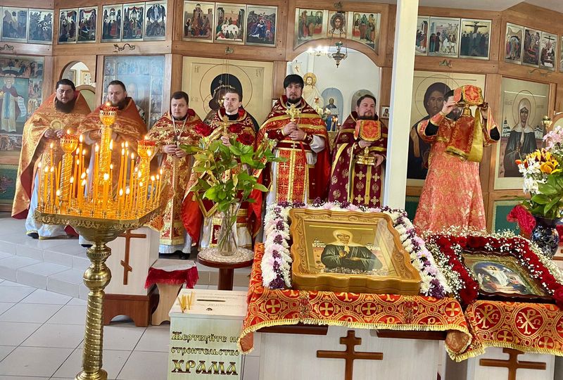 В Донецком храме святой Матроны Московской отметили престольный праздник