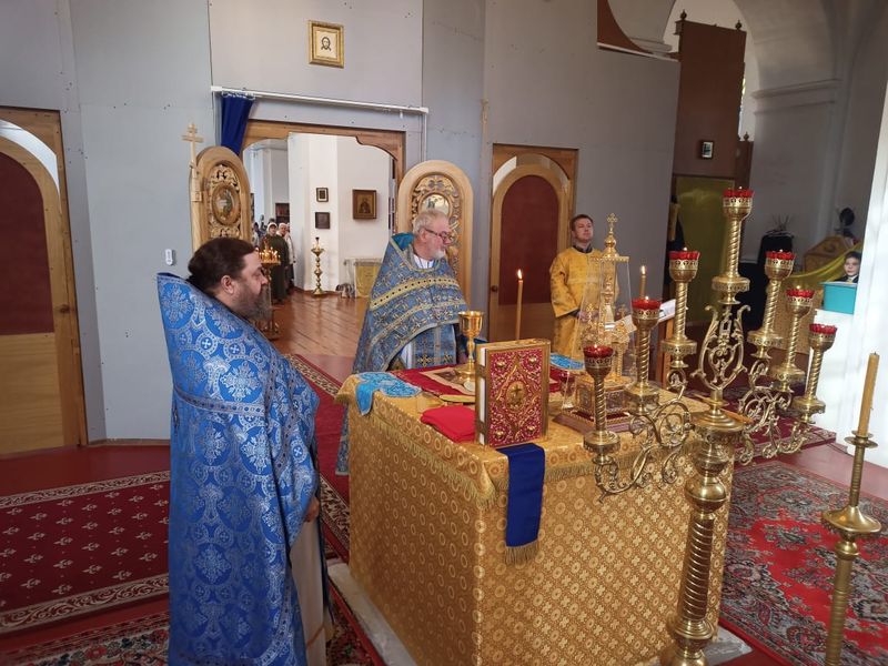 Престольный праздник в станице Кривянской