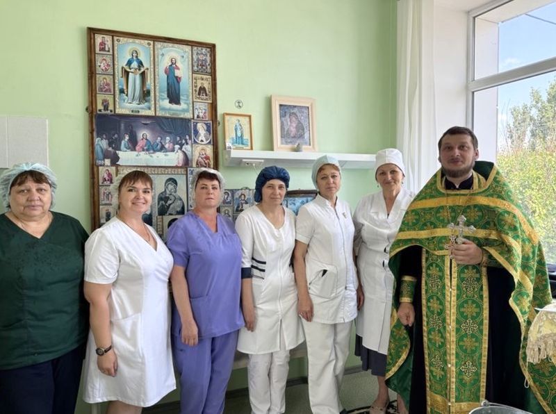 Духовное окормление больницы в станице Боковской