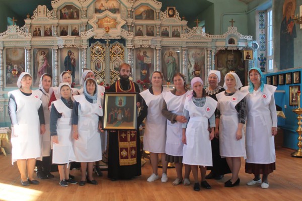 В храме Архистратига Михаила п. Каменоломни прошло очередное собрание Марфо-Мариинского сестричества