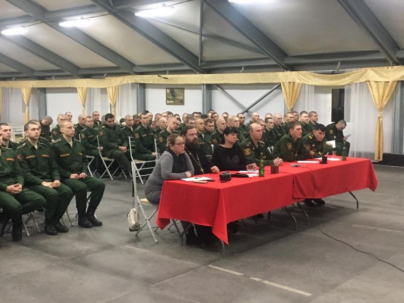 Настоятель храма святителя Тихона Задонского ст. Кривянской принял участие в совещании по проблемам правонарушений военнослужащими
