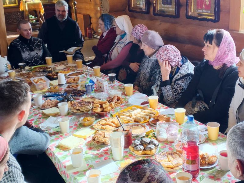 В храме апостола Андрея Первозванного разобрали 17‑ю главу Деяний и 17‑ю главу Книги Исаии в Прощёное воскресенье