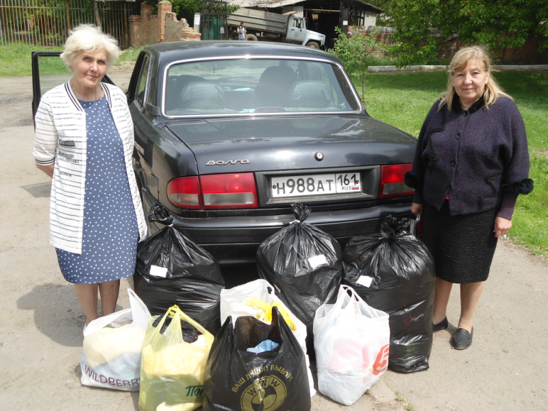 Добровольцы «Общины Милосердия» провели благотворительную акцию «Помоги ближнему»