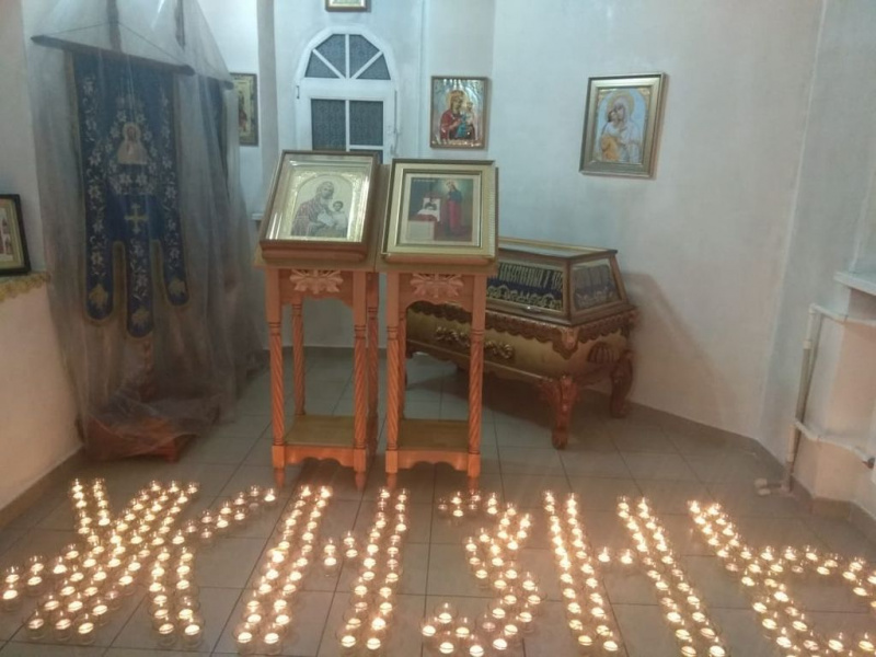 В храме в честь Донской иконы Богородицы г. Новошахтинска прошла акция «Жизнь»