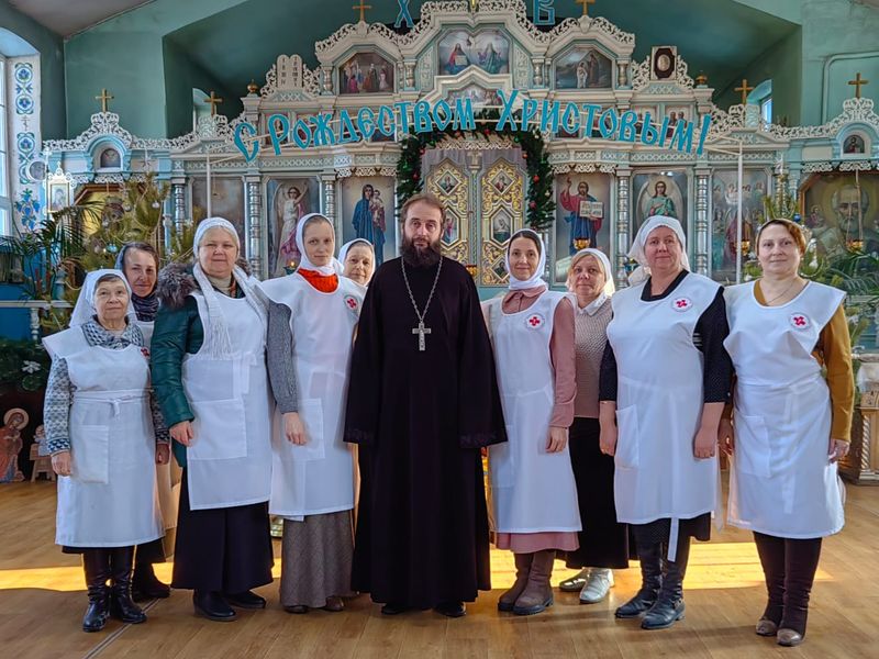 Собрание сестёр милосердия прошло в храме Архистратига Михаила
