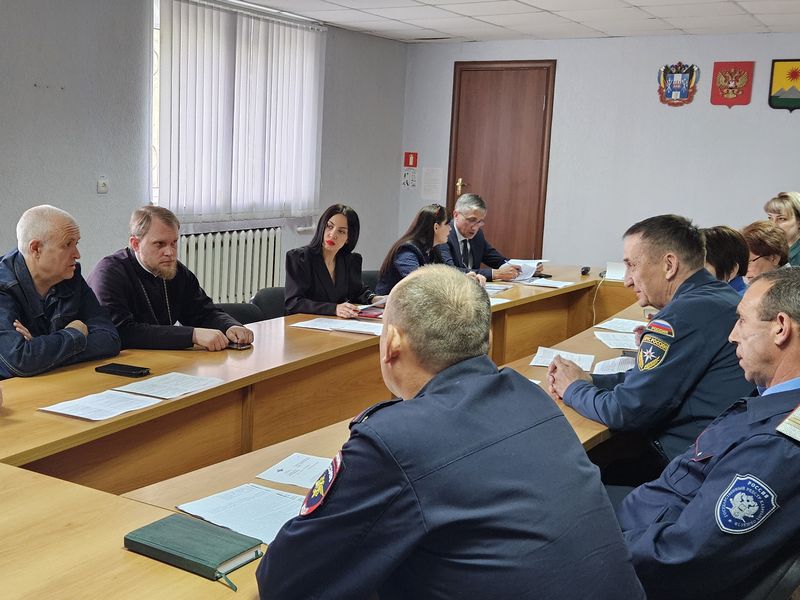 Благочинный Зверево-Никольского округа принял участи в заседании антитеррористической комиссии Ростовской области